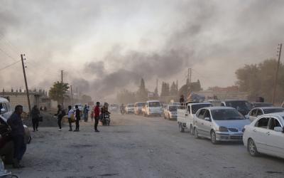Emergency North East Syria: Civilians Fleeing Offensive Ras al-Ain