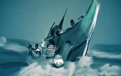 Drawing (16X9) Give Me Hope: Depicting Rohingya Crisis Animation