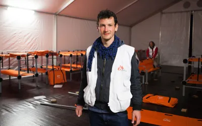 Cristian Reynders, MSF Field Coordinator for Northwest Syria
