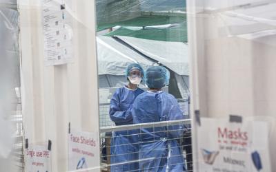 Inpatient medical unit in Moria