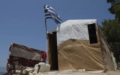 Vathy Camp Samos Greece