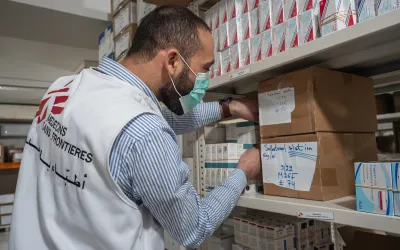 Libanon im Logistik Lager