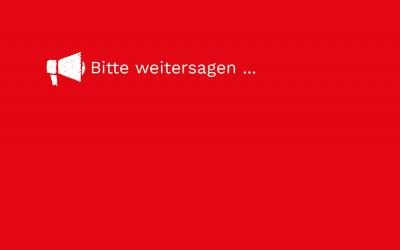 Empfehlen Sie uns weiter! 