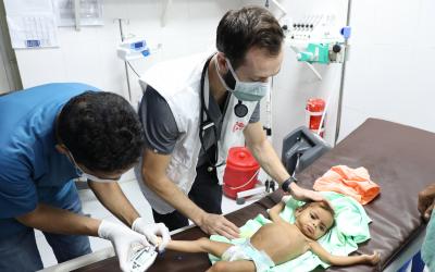 Mangelernährung bei Kindern im Jemen