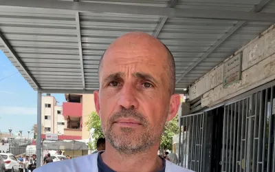 Im Gazastreifen: Franz Luef von Ärzte ohne Grenzen