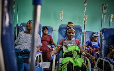 Patientinnen während einer Chemotherapie 