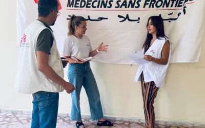 Verena Prinz in Nabatieh Libanon