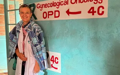 Svenja Stengl in Malawi