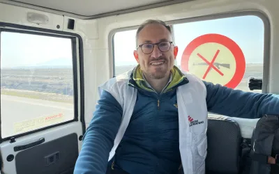 Olivier Bezard orthopädischer Chirurg im Einsatz 2025 in Tschad