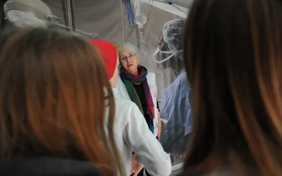 Ausstellung „Hilfe aus nächster Nähe“ von Ärzte ohne Grenzen in Linz