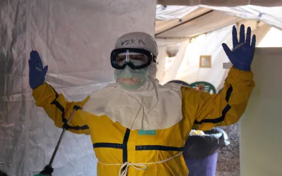 Vera Schmitz berichtet von ihrem Aufenthalt in Guinea und dem Kampf gegen Ebola
