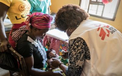 MSF Tonkolili Distrikt Sierra Leone