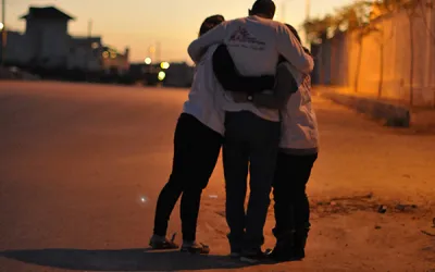 Psychologe Raimund Alber ist zum 1. Mal im Einsatz in Jordanien