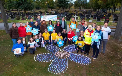 Vertreterinnen und Vertreter von 35 Organisationen bedanken für Testamentsspenden für gemeinnützige Zwecke. 