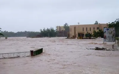 Burkina Faso 2009: Überschwemmungen nach heftigen Regenfällen in Ouagadougou