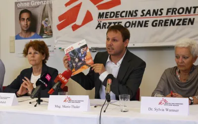 Jahresbericht 2015: Ärzte ohne Grenzen warnt vor humanitären Folgen der österreichischen Asylpolitik