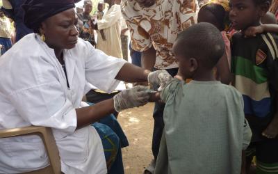 Tschad 2010: Masernimpfkampagne