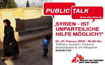 Hilfe ohne Grenzen für Syrien