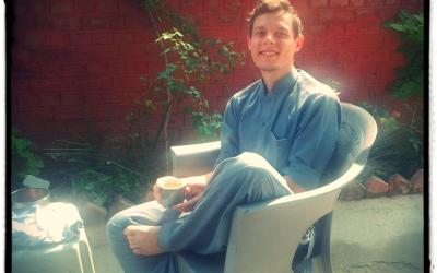 Florian Reitbauer in Außeneinsatz in Pakistan