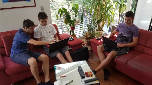 Treffen der Projektgruppe