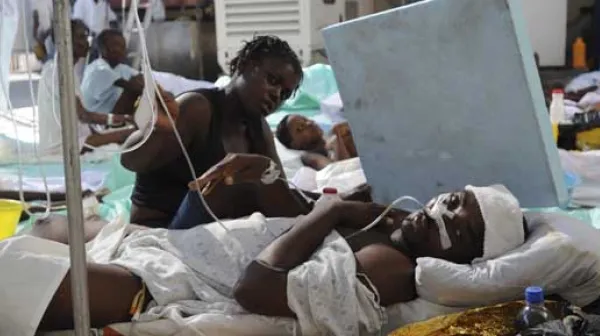 Port-au-Prince, Haiti, 15. Jänner 2010