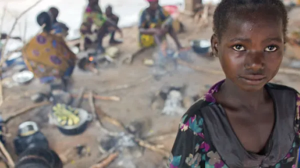 Weite Teile der Bevölkerung in Bangui flüchteten aus Angst vor gewaltsamen Übergriffen.