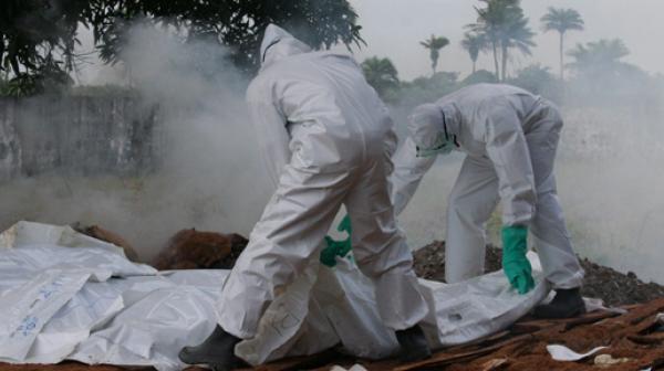 ELWA3 Ebola management centre in Monrovia, Liberia