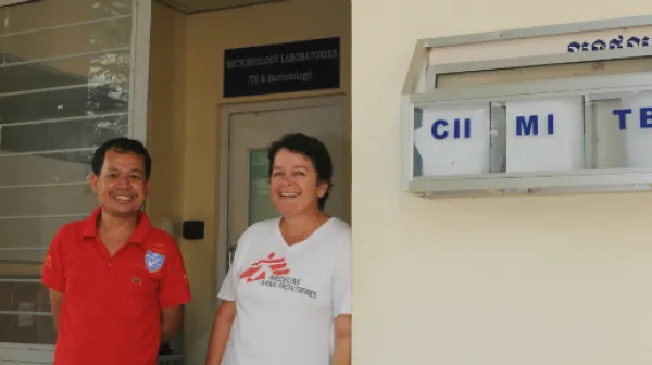 Helen Tindall, leitende Krankenschwester der Tuberkulose-Abteilung