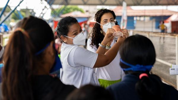 Venezuelan migrants and refugees in northern Brazil