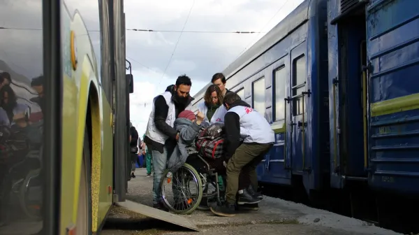 Fourth MSF train referral arrives Lviv