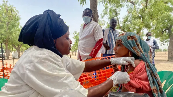 Routine vaccination campaign for nomadic communities in N'Djamena