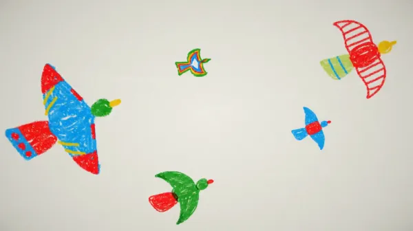 MIGRANT CHILDREN IN MEXICO / ANIMATED SHORT FILM /STILL