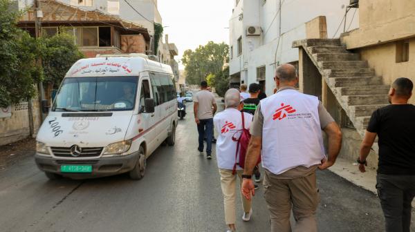 MSF reaction after bombing on Jenin refugee camp