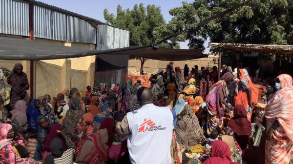 Malnutrition in Zamzam camp, North Darfur