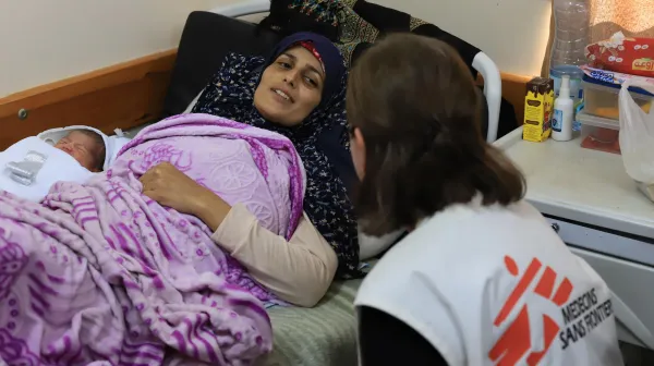 GAZA: Al Nasser Hospital. Pedriatric and Maternity