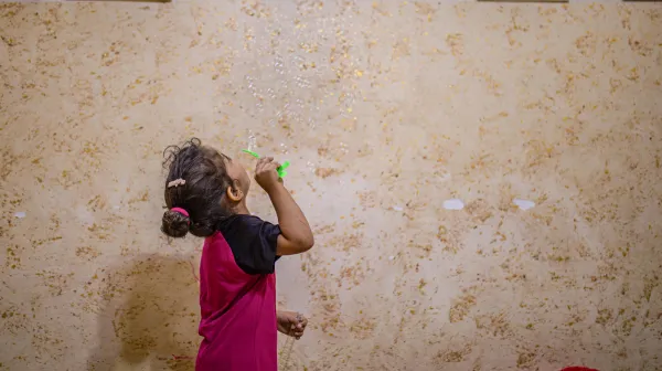 Anwar and his 6-year-old daughter