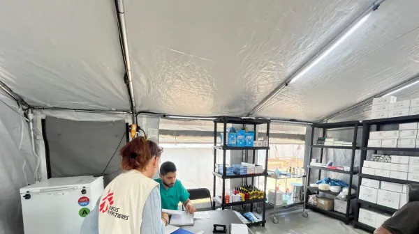Opening of second field hospital in Deir Al Balah, Central Gaza