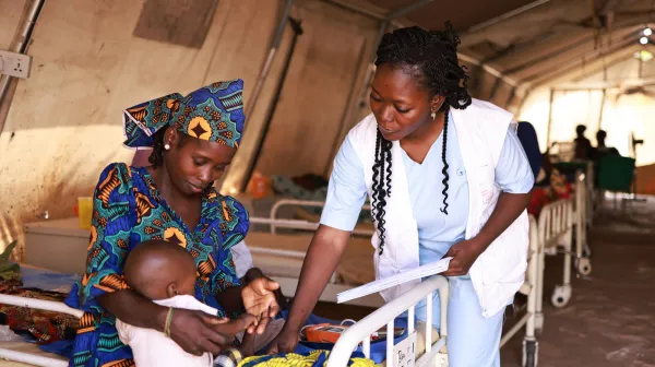 Inpatient feeding centre, Katsina