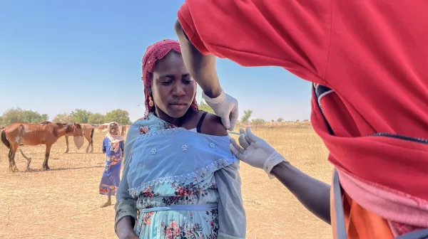 Diphtheria epidemic in Chad