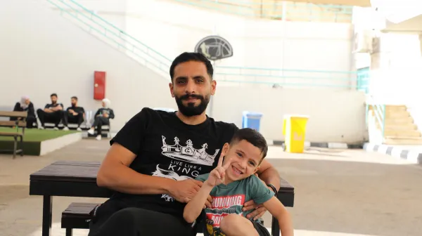 Omar's story - medevac from Gaza