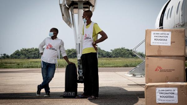 Measles immunization campaign in Bondo, bas-Uélé, DR Congo