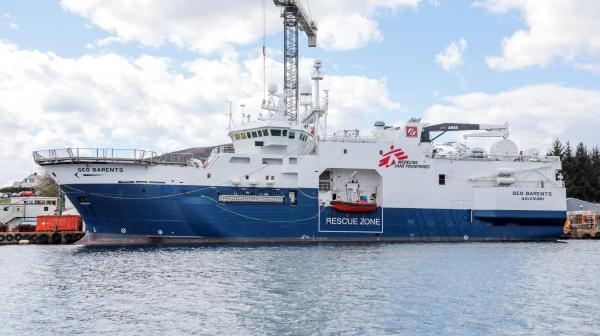 MSF Geo Barents ready to sail