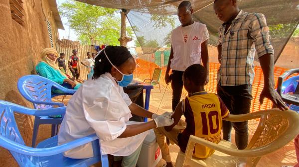 Measles vaccination campaign - Niger May 2021