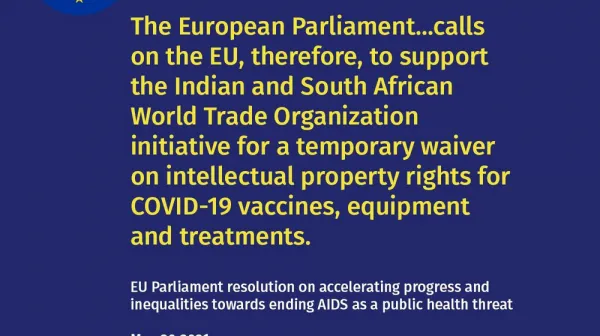 The EU Parliament - Square