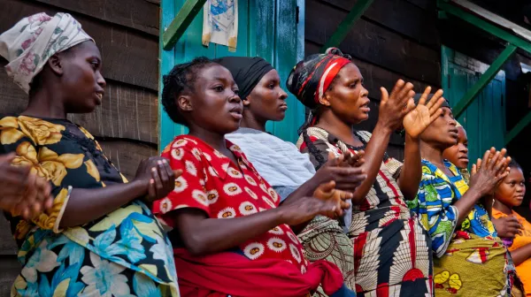 Women’s Village, Masisi Hospital. North Kivu, Democratic Republic of Congo