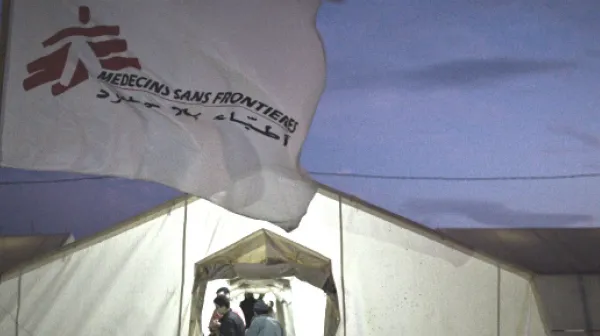 Flüchtlingslager Domeez im Norden des Irak (c) Michael Goldfarb/MSF