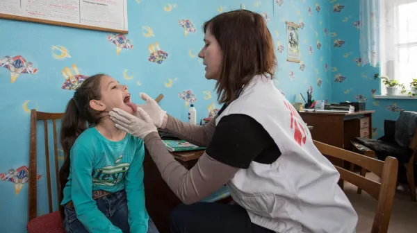 Mobile Clinic Zorinsk, Lugansk