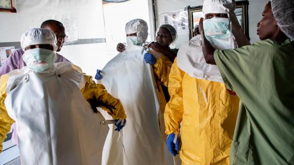 MSF supports the Ebola Transit Center in Bunia