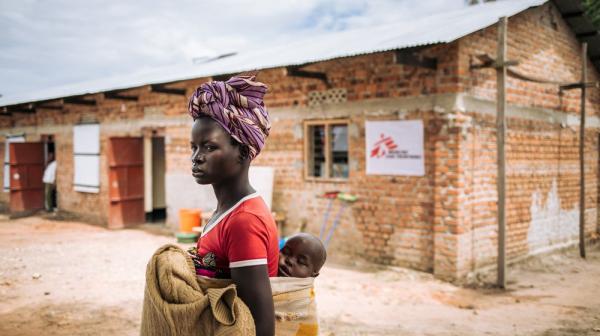Measles Unit in Biringi Hospital, Ituri Province