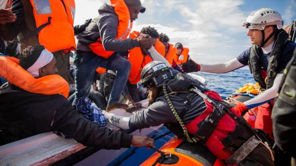 Ocean Viking - Rotation 4 - Photos by Faras Ghani for Al Jazeera
